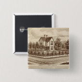Woody res, Bank of Tulare Button (Vorne & Hinten)