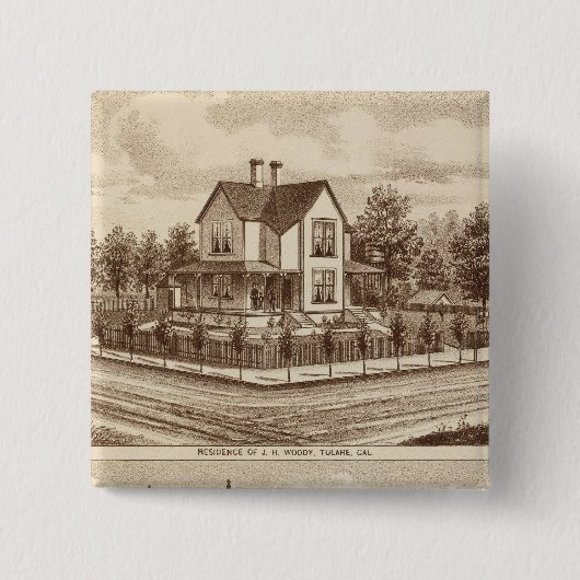 Woody res, Bank of Tulare Button (Vorderseite)
