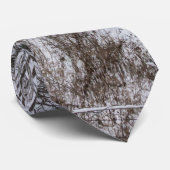 Woody Snow Day Neck Tie Krawatte (Gerollt)