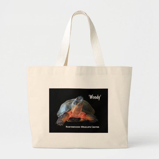 Woody-Taschen-Tasche Jumbo Stoffbeutel (Vorne)