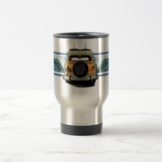 Woody Wave Reisebecher (Mittel)