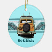 Woody Wave Surf Ornament (Links)
