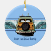 Woody Wave Surf Ornament (Hinten)