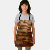 Woody Waves of Wonder - Elegant Wood Grain Modern Schürze (Insitu)