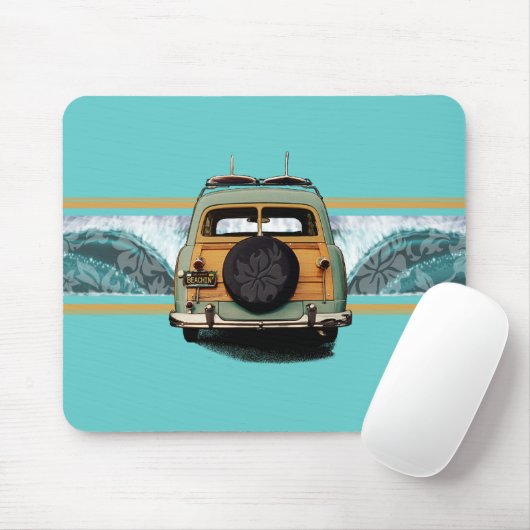 Woody-Wellen-Aqua Mousepad (Mit Mouse)