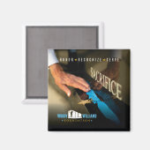 Woody Williams mit Ehrenmedaille Magnet (Vorderseite/Rückseite)