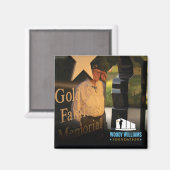 Woody Williams Saluting GSF Denkmal Magnet (Vorderseite/Rückseite)