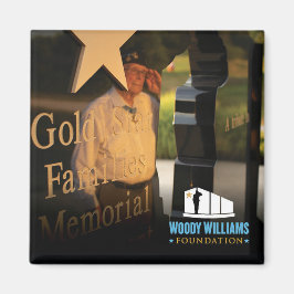 Woody Williams Saluting GSF Denkmal Magnet