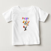 Woody Woodpecker Balloon Bash Baby T - Shirt (Vorderseite)