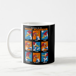Woody Woodpecker Emotionen Vintag Panel Poster  Kaffeetasse