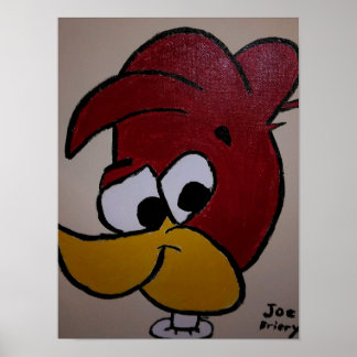 Woody Woodpecker Inspirierte Fanart Poster