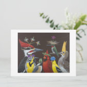 Woodys flache Karte Party (Stehend Vorderseite)