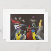 Woodys flache Karte Party (Vorne/Hinten)