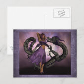 Wooed by the Dragon Postkarte (Vorne/Hinten)