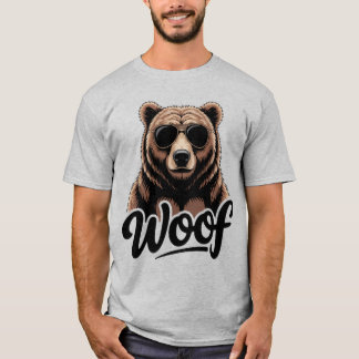 Woof! Cool Bear Pride  T-Shirt