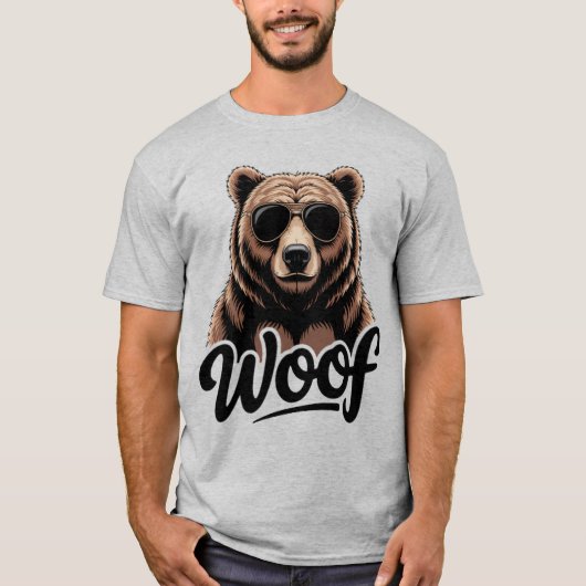 Woof! Cool Bear Pride T-Shirt (Vorderseite)