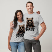 Woof! Cooler Bärenstolz T-Shirt (Unisex)