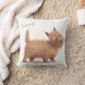 Woof! Cushion - Schottischer Hund / Kain Terrier Kissen (Decke)