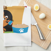 Woof Dog Handtuch (Viertel Falte)