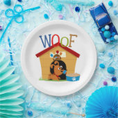 Woof Dog Pappteller (Party)
