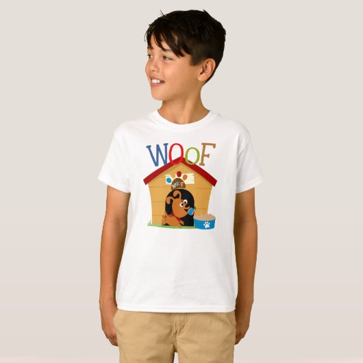 Woof Dog T-Shirt (Vorne ganz)