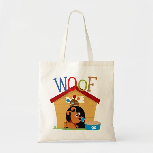Woof Dog Tragetasche (Vorne)