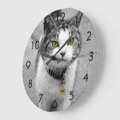 Woof Große Wanduhr (Winkel)