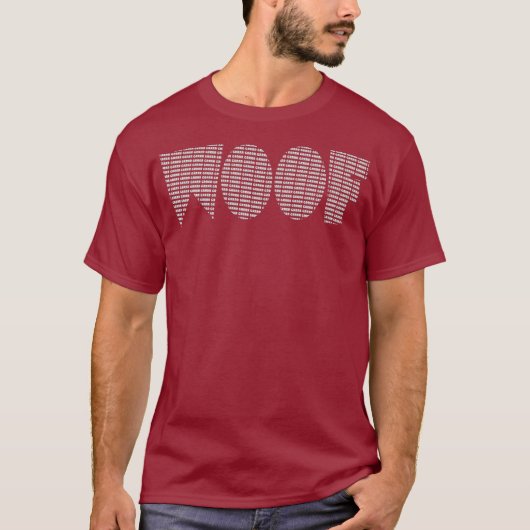 Woof Grr Gay Bear LGBT Gay Pride Bear Wolf Otter T-Shirt (Vorderseite)