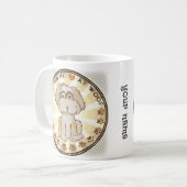 Woof Hund Kaffeetasse (Vorderseite Links)