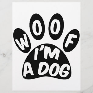 Woof ich ein Hund bin