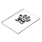 Woof ich ein Hund bin Notizblock (Linke Seite)