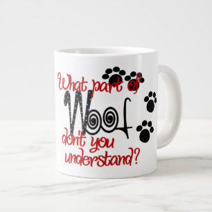 Woof - Jumbo-Tasse