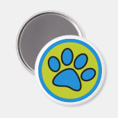 Woof Kühlschrankmagnet (Vorderseite/Rückseite)