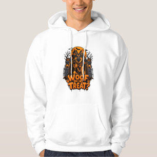 Woof Or Treat Deutscher Schäferhund Halloween Lust Hoodie