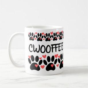 Woof Plus Kaffee Cwooffee Kaffeetasse