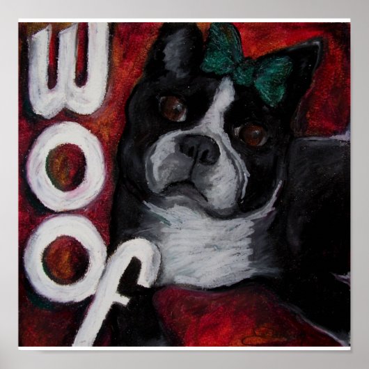 Woof Poster (Vorne)