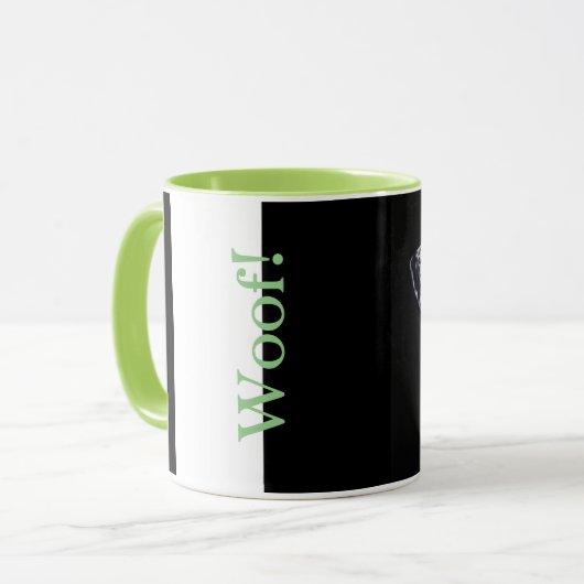 Woof Tasse (Vorderseite Links)