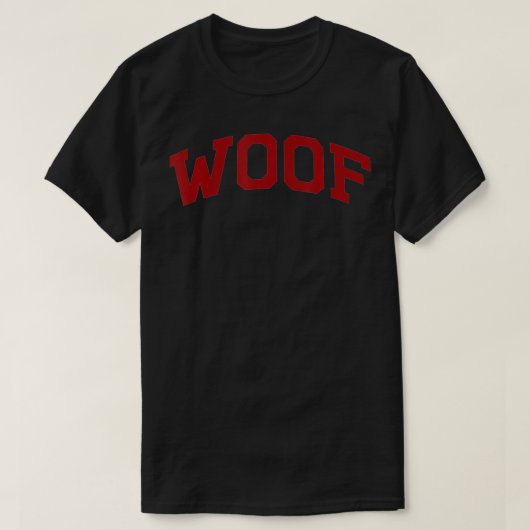 Woof the Pack T-Shirt (Design vorne)