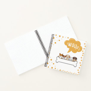 Woof & Wiggles, Hundeteam Notizblock