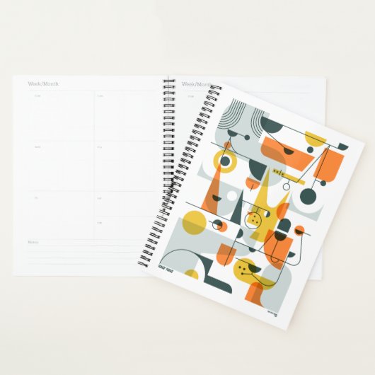 Woof Woof! Abstrakter Doggo-Planer Planer (Anzeige)