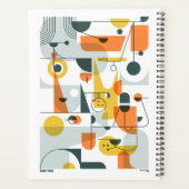 Woof Woof! Abstrakter Doggo-Planer Planer (Rückseite)