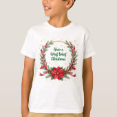 Woof Woof Christmas Shirt - Customizable Text (Vorderseite)