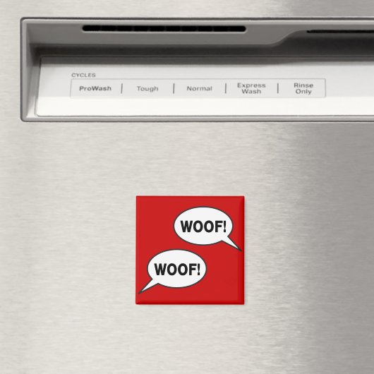 Woof Woof Magnet (In Situ (Geschirrspüler))
