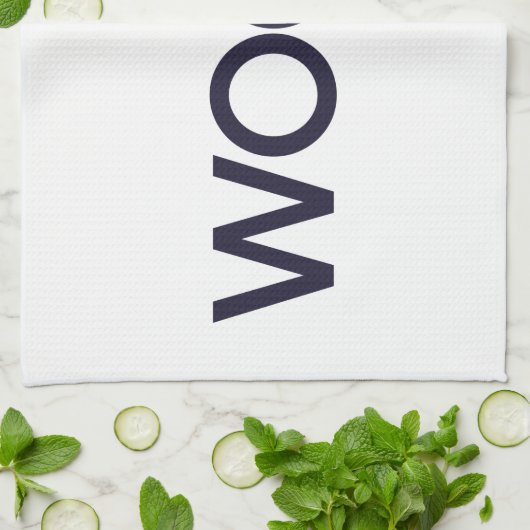 woofd Turnhallen-Tuch Geschirrtuch (Gefaltet)