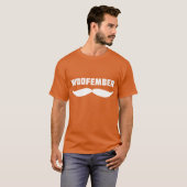 Woofember Logo-T-Shirt (orange) T-Shirt (Vorne ganz)