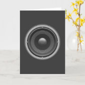 Woofer Karte (Gelbe Blume)