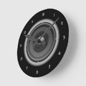Woofer Runde Wanduhr (Winkel)