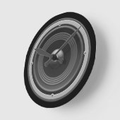 Woofer Runde Wanduhr (Winkel)