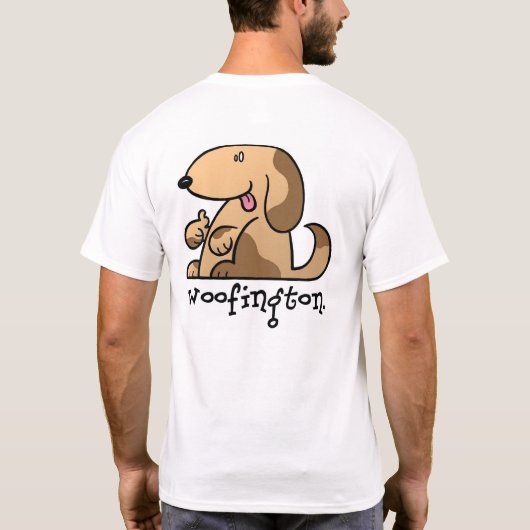 Woofington Shirt (Rückseite)