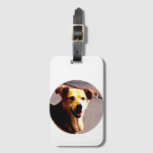 Woofs N' Wags Gepäckanhänger (Vorderseite Vertikal)